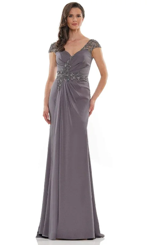 Best Sellers Marsoni by Colors - MV1133 Crystal Beaded Sheath Gown