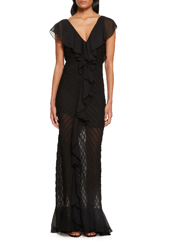 Limited Styles Macaroon Maxi Dress - Black