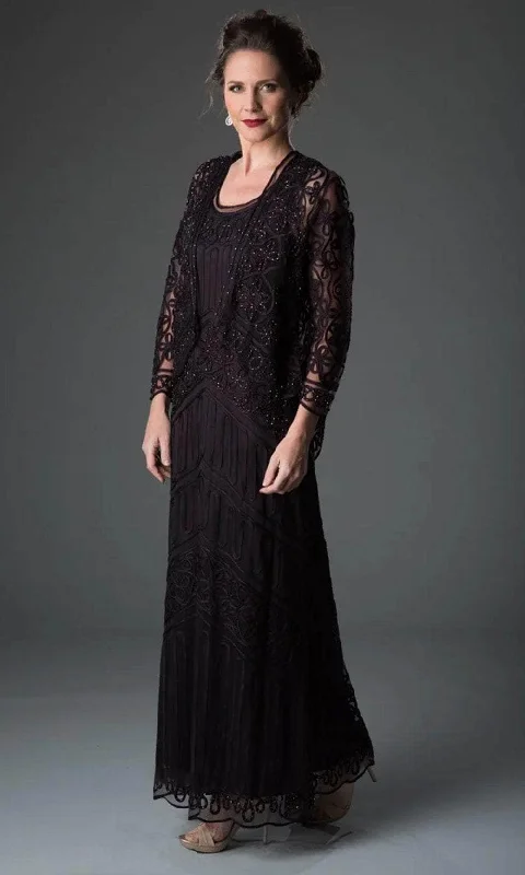 Crazy Price Slashing Soulmates 1603 - Soutache Lace Embroidered Dress And Jacket Gown