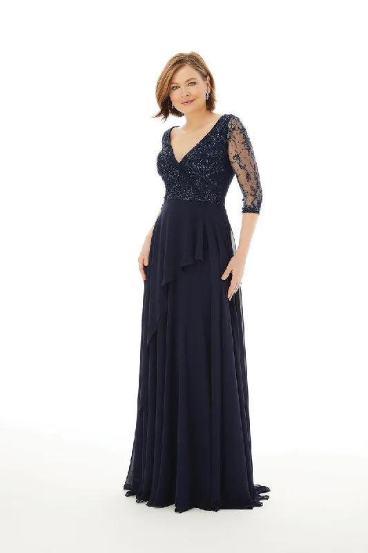 Step Ahead, Lead The Trend MGNY Madeline Gardner New York 72208 Long Formal Dress