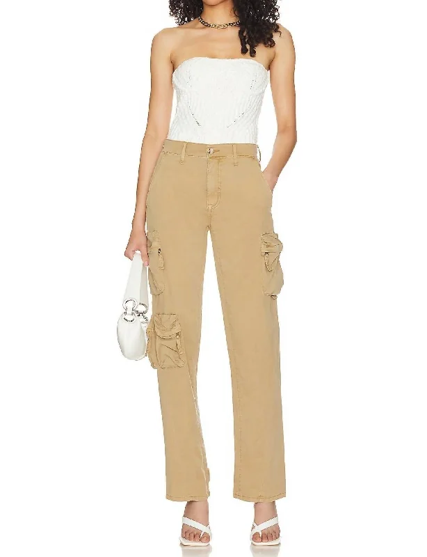 Women’s Clothes for All-Day Comfort and Style Bobbi Cargos Pants In Coconut