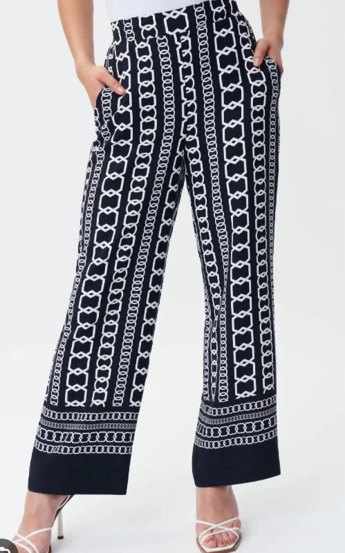 Save Big Chain Pants In Black Multi