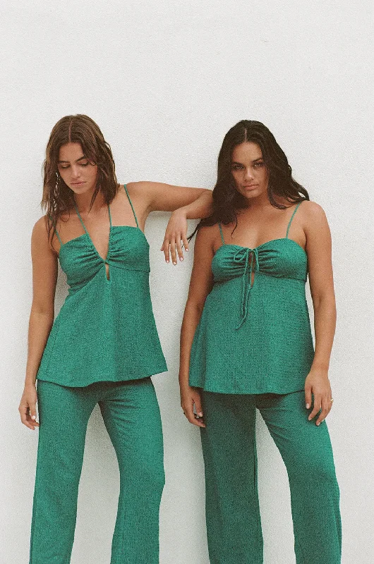 Vibrant Femme Fashion Ashton Jumpsuit - Green