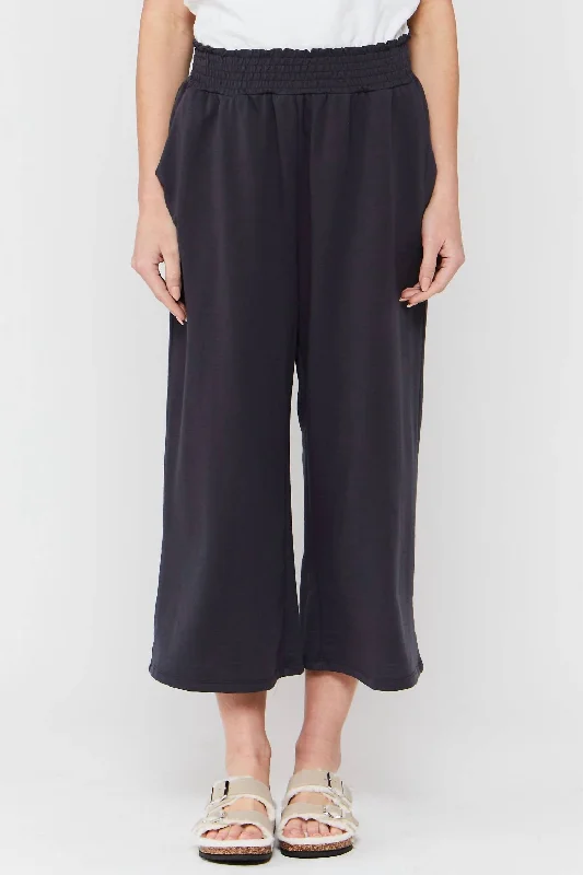 Essentials On Sale Chandra Culotte Pants In Periscop