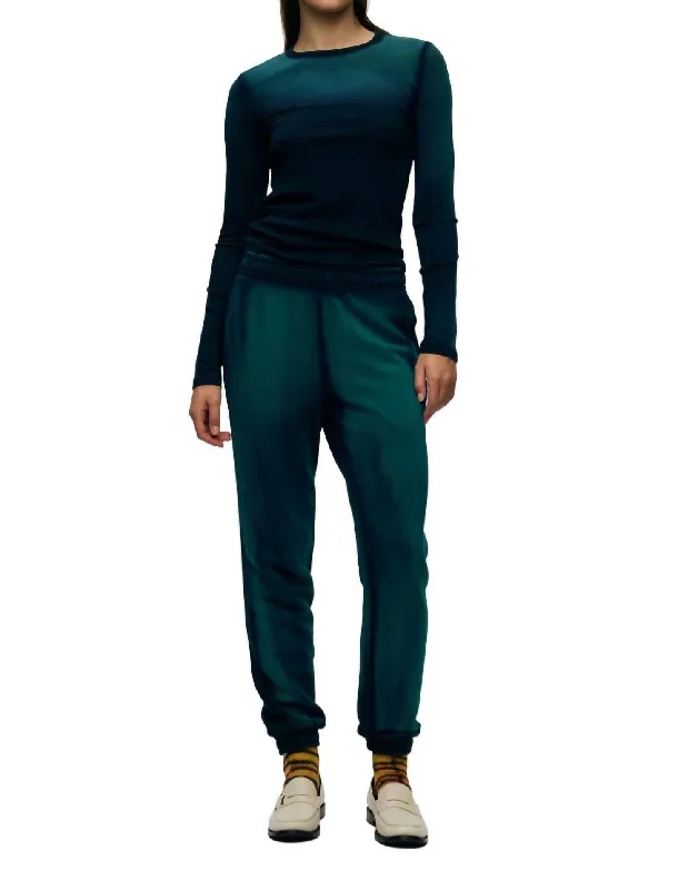 New Season Fashion Preview Brooklyn Sweatpants In Teal Blue Cast