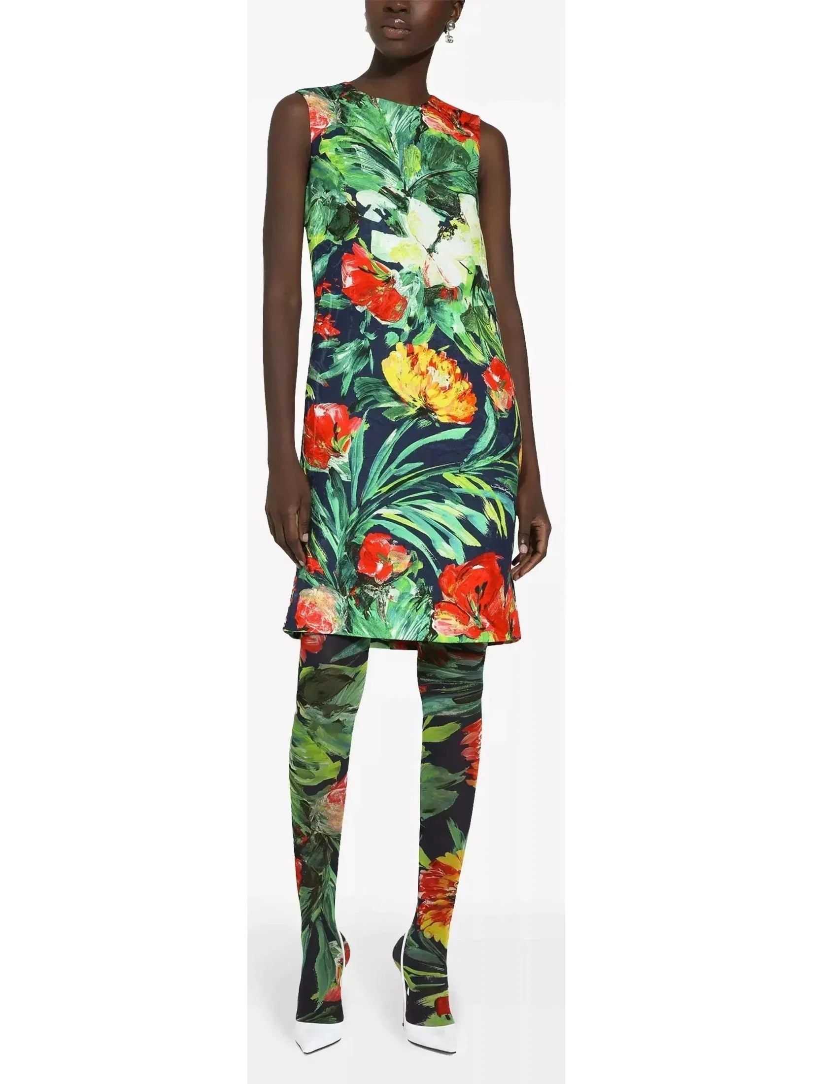 Day To Night Styles Bloom Floral-Printed Shift Dress