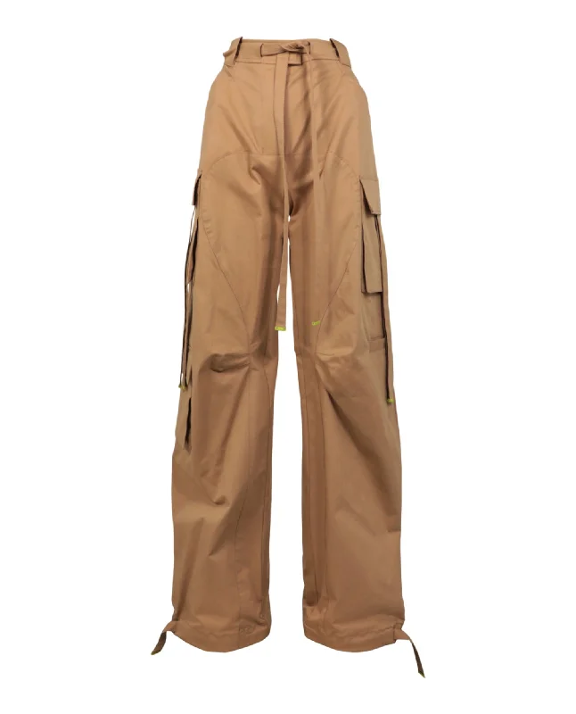 Chic & Cozy Apparel Gabardine Cargo Pants