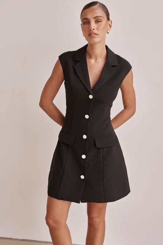 Wardrobe Upgrade Dakoda Mini Dress (Black)