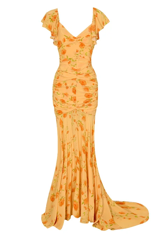 Wardrobe Refresh Sevillia Maxi Dress - Apricot