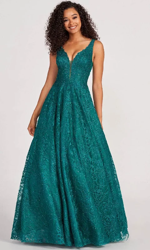 Explore What's New Colette for Mon Cheri CL2029 - Lace Embroidered A-Line Prom Gown