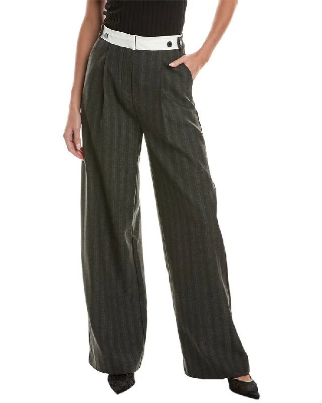 Limited Time Offer Nicholas womens  Bindi Pant, 4, Grey