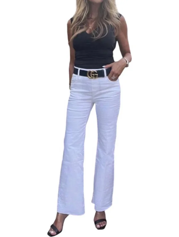 Urban Femme Streetwear Amanda Pants In White