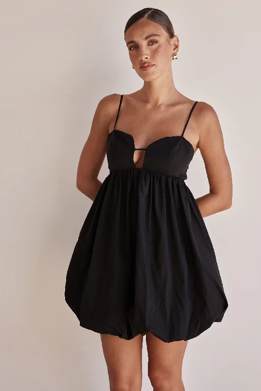 Budget-Friendly Fashion Xan Mini Dress (Black)