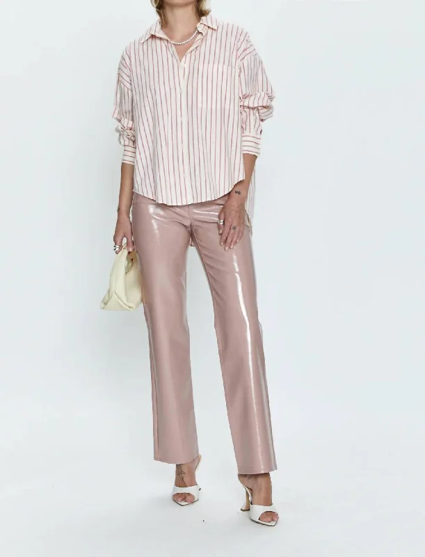 Women’s Clothing for Every Season and Trend Cassie Pants In Mellow Rose Vinyl