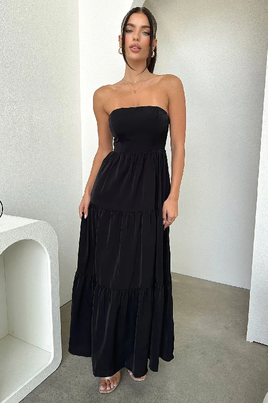 Hot Brand Discounts Hailey Maxi Dress - Black