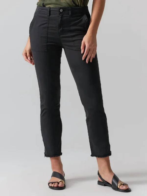 Casual Fashion Peace Maker Pant In Black