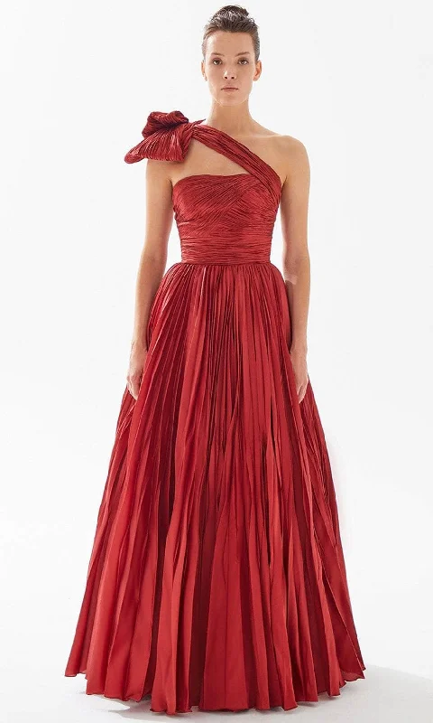 Wardrobe Upgrade Tarik Ediz 98310 - Pleated Sweetheart Evening Gown