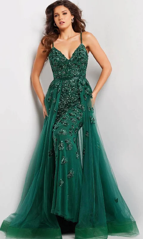 Fashion Sale Jovani 39434 - Sequin Embellished Prom Gown