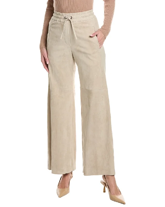 Style Streetwear Brunello Cucinelli Leather Pant