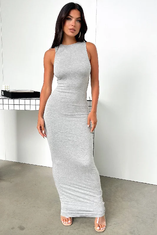 Browse Our Top Products Taleisha Maxi Dress - Grey