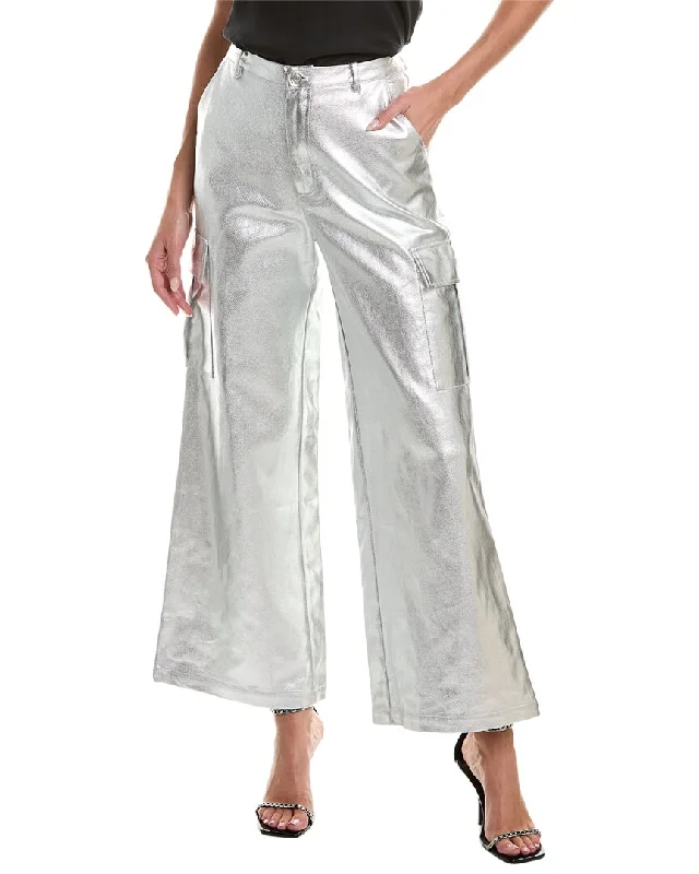 New Arrival Discount Gracia Metallic Cargo Pant