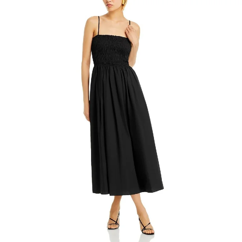 Valentine's Special Womens Strappy Mid Calf Midi Dress