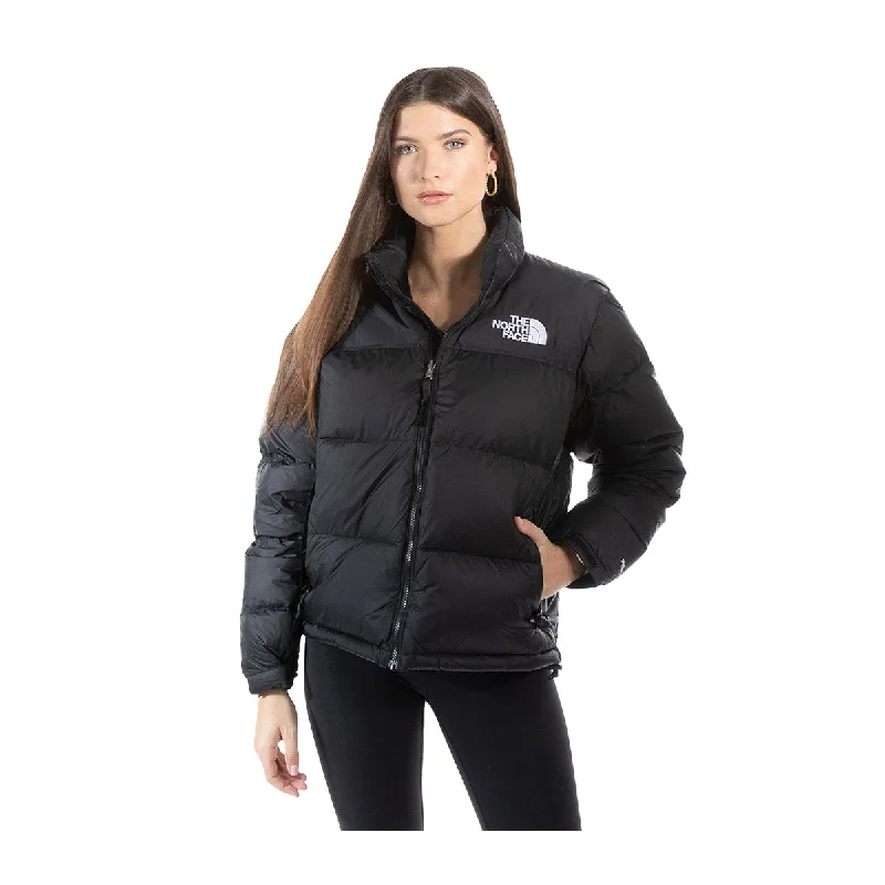 Chic & Cozy Collection The North Face Womens 1996 Retro Nuptse Jacket NF0A3XEO-LE4 Recycled Black