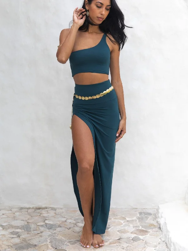 Trend Alert Nefertiti Skirt - Atlantis Blue