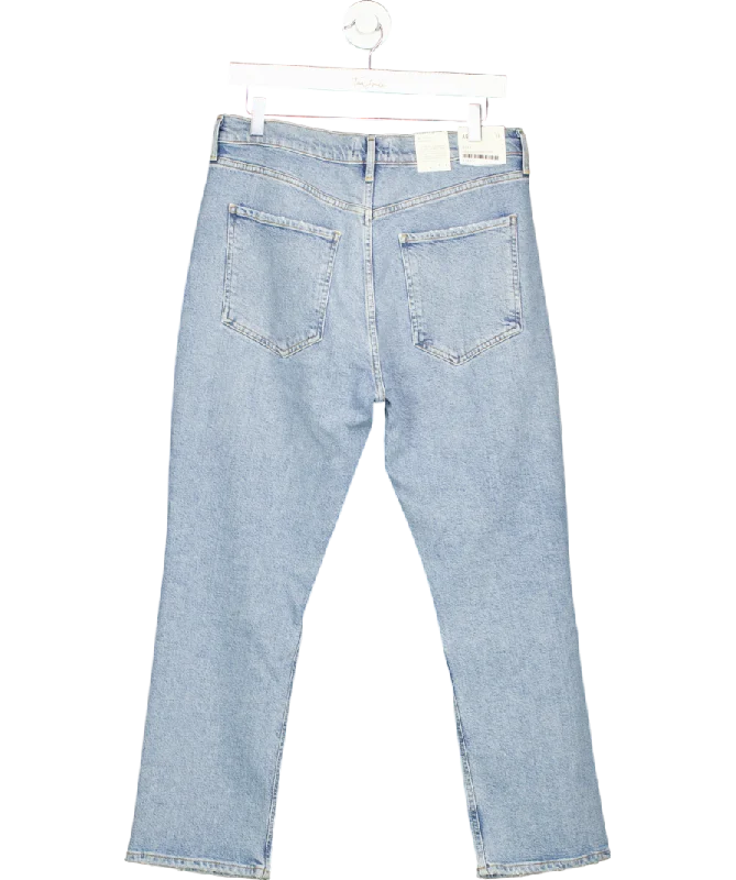 End of Season Sale AGOLDE Blue Riley High-rise Straight Crop Jeans W31