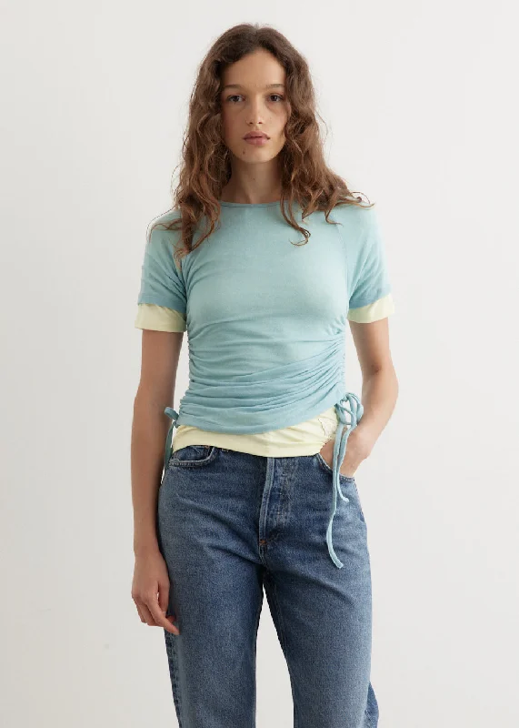 Pastel Styles Cindy String Layered T-Shirt