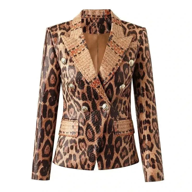 Quality Wear Slim Fit Printed Women Blazer