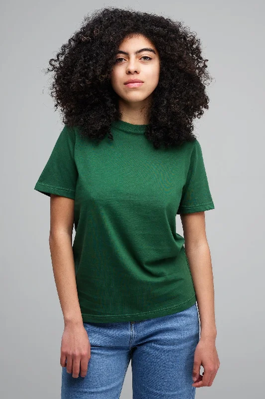 Flash Sale Or Flash Sales Women's Short Sleeve T Shirt - Bottle Green