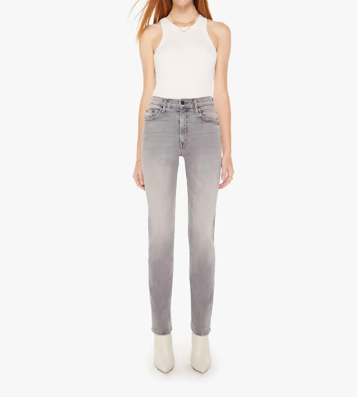 Boho Chic Fashion Mid Rise Rider Skimp Jeans In Barely There