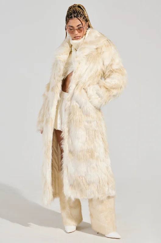 Shop Ladies Clothes BANKS FAUX FUR COAT