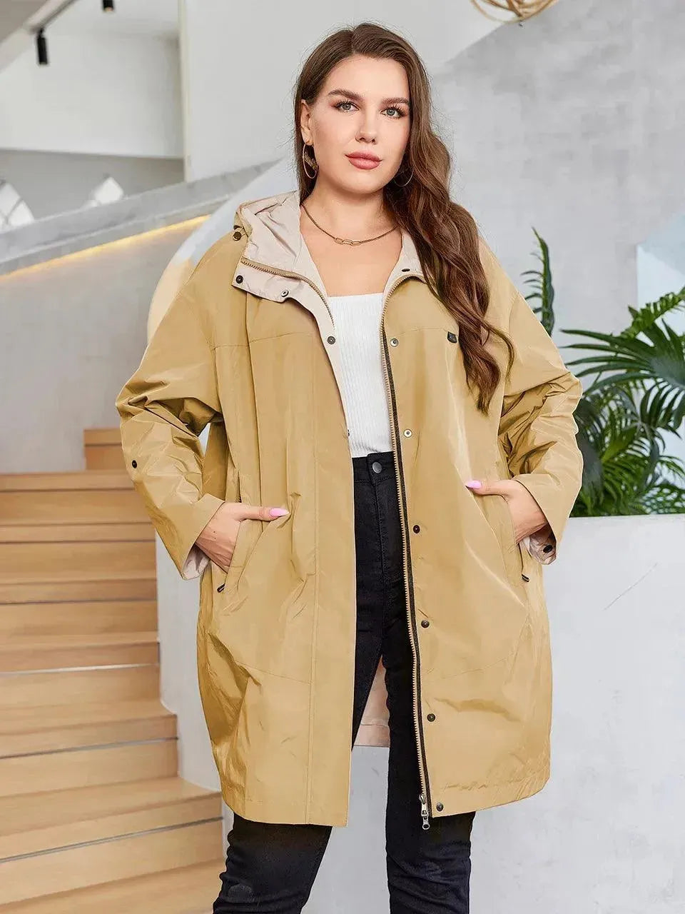 Seasonal Fashion Waterproof Women Winter Coat