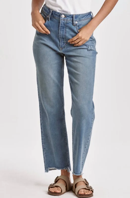 Premium Quality Garments Jodi Straight Leg Jeans In Folly Beach