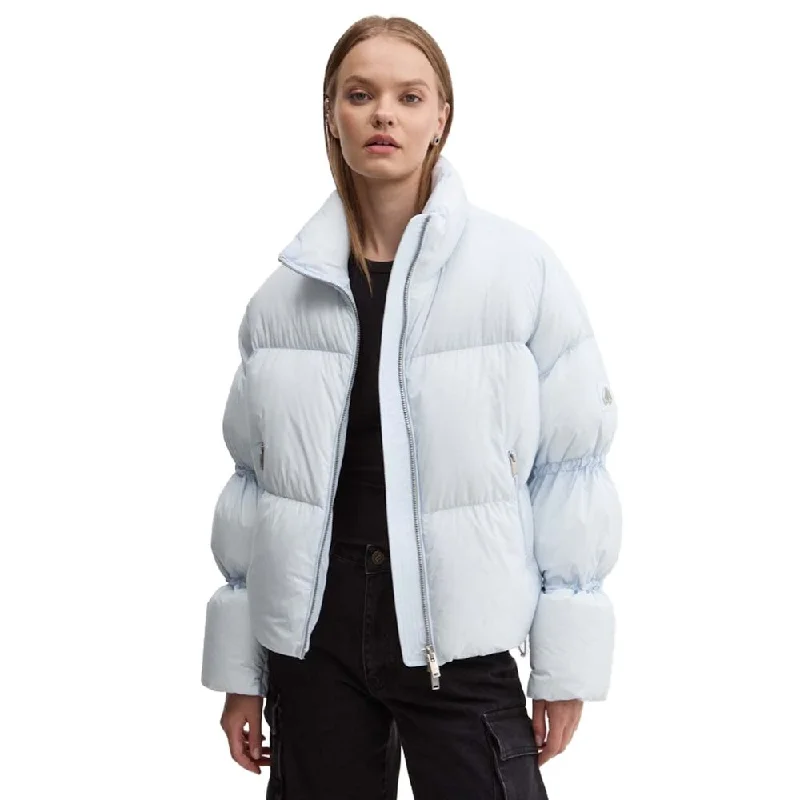 Women’s Clothing for Every Season and Trend Moose Knuckles blue Nylon Jackets & Women's Coat