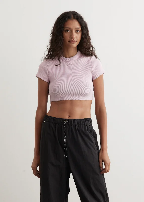 Clothing Store Cropped Short Sleeve Top