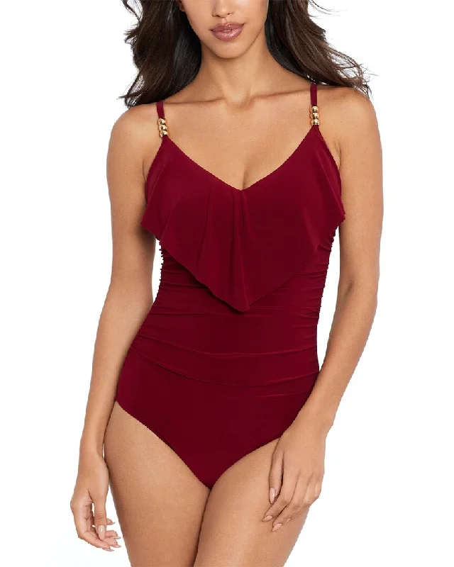 Affordable Online Boutiques Magicsuit Solid Isabel One-Piece