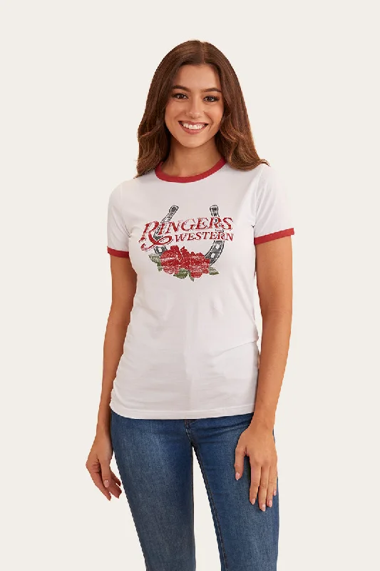 Flash Sale Online Ramblin Womens Ringer T-Shirt - White