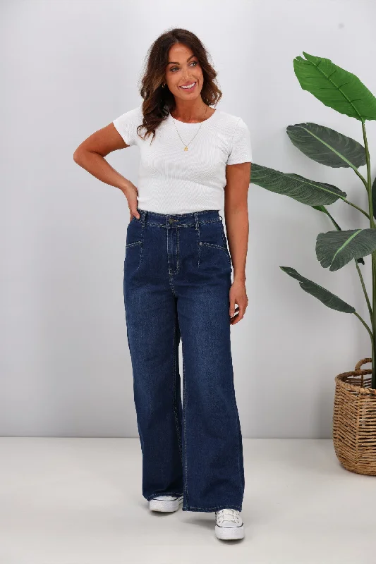 Limited Time Offer Wakee Natalia Wide Leg Jean