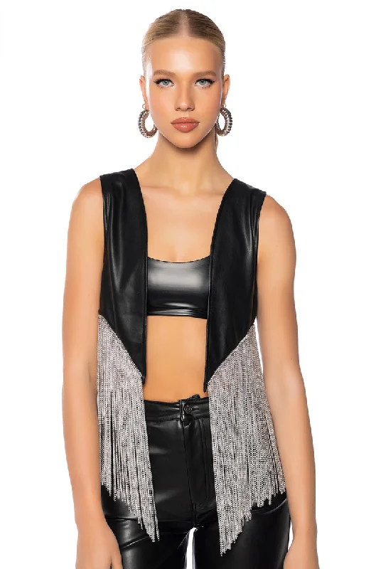 Effortless Style, Endless Impact ALL THE RAGE CHAIN VEST