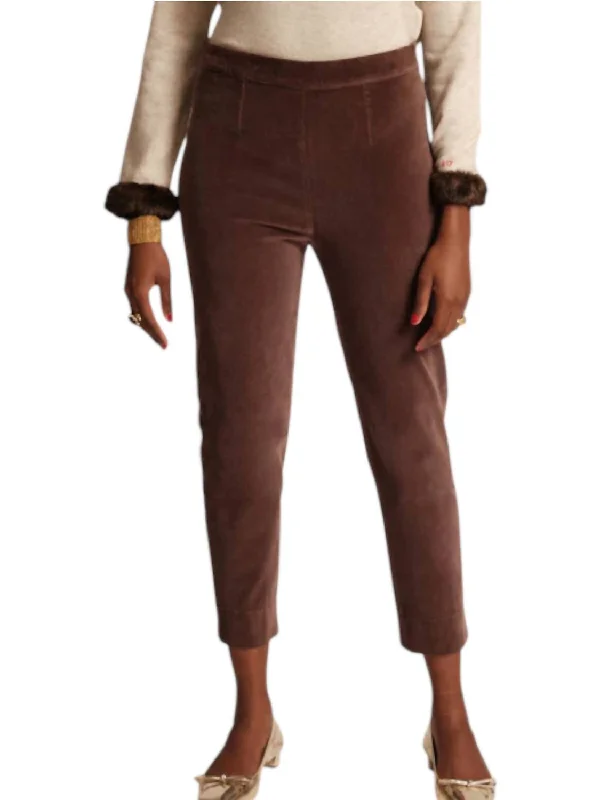 Style Beyond Borders Lucy Pant In Chocolate