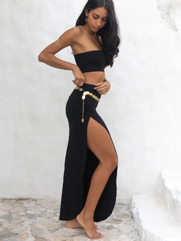 Trend Alert Nefertiti Skirt - Black Onyx