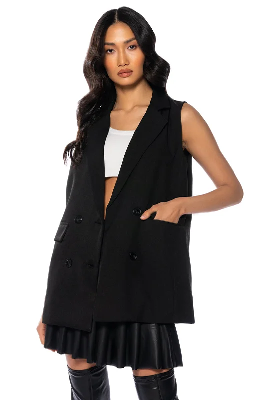 Runway Inspired Wear ONE OF THE CLASSICS BLAZER VEST