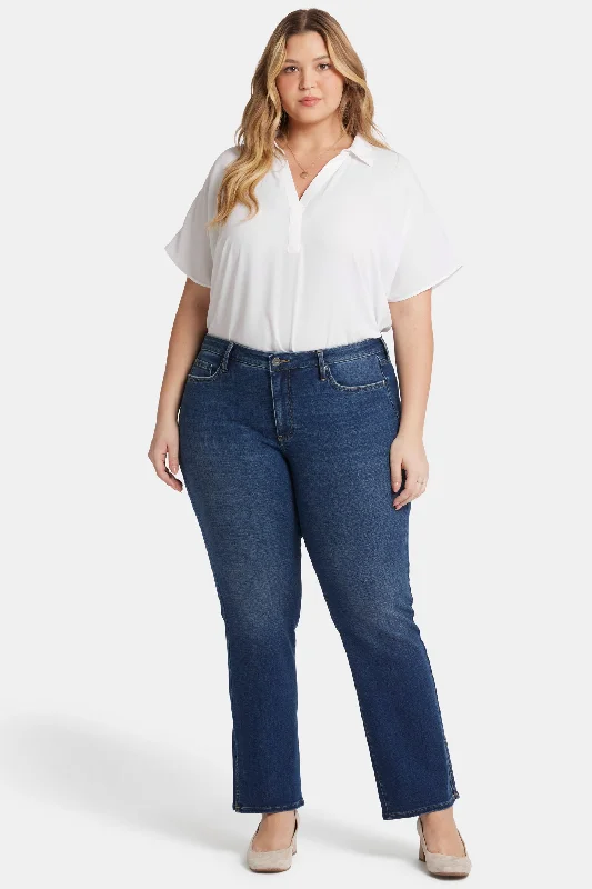 Style Redefined Barbara Bootcut Jeans In Plus Size - Olympus