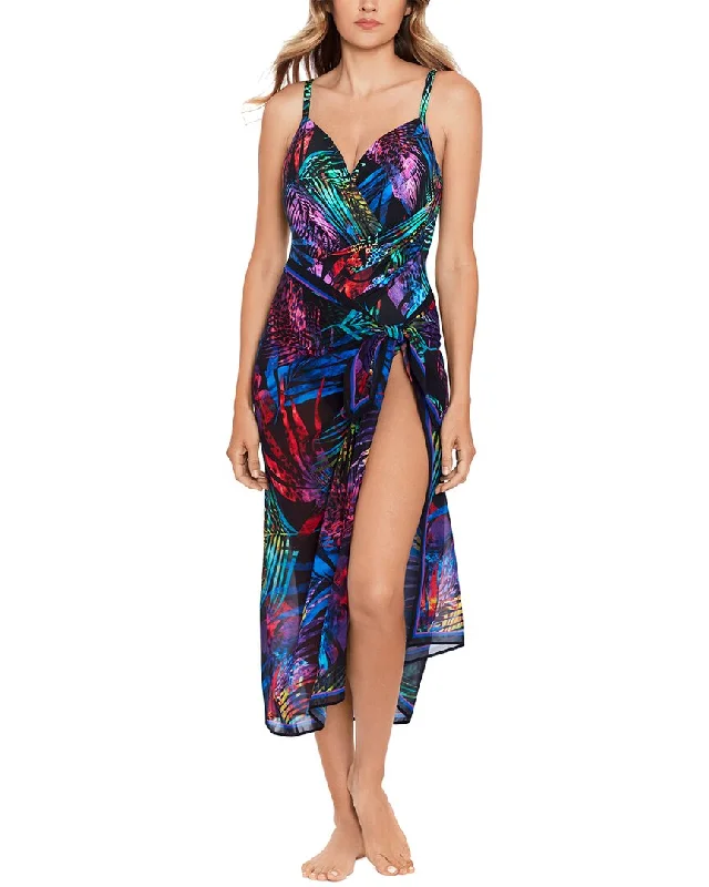 Clearance Event Miraclesuit Tropicat Scarf Pareo Cover Up