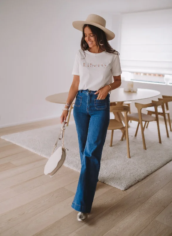 Wardrobe Upgrade Jeans Hugues - bleu moyen