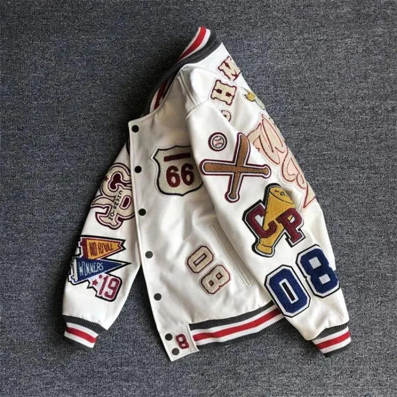 Clearance Event Men's Y2K Retro Varsity Jacket