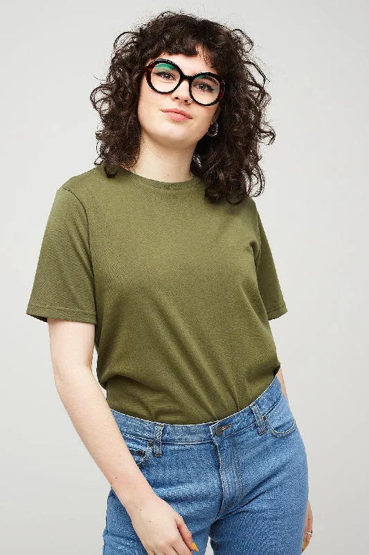 Clearance Sale Online Women's Short Sleeve T Shirt - Olive